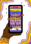 An image of a mobile phone with a picture of the Harris and Young Harris, have your voice heard in words